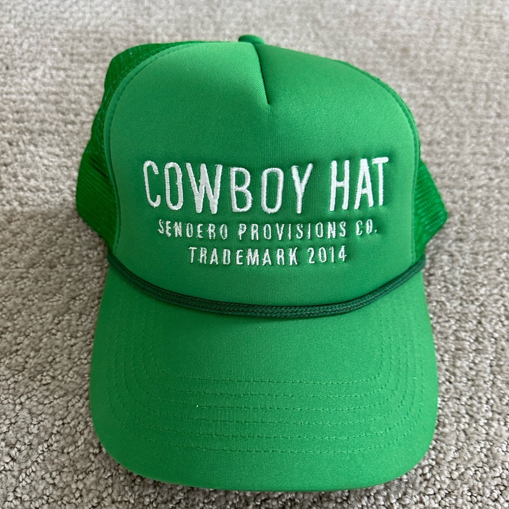 Green Cowboy Hat